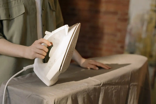 doing the ironing