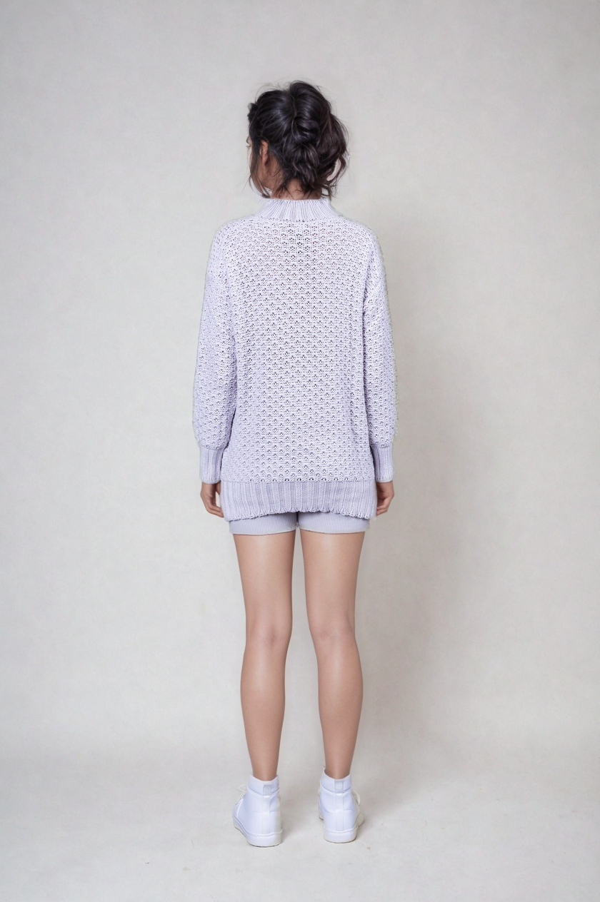 Long Sleeve Comfy-Sea Shell