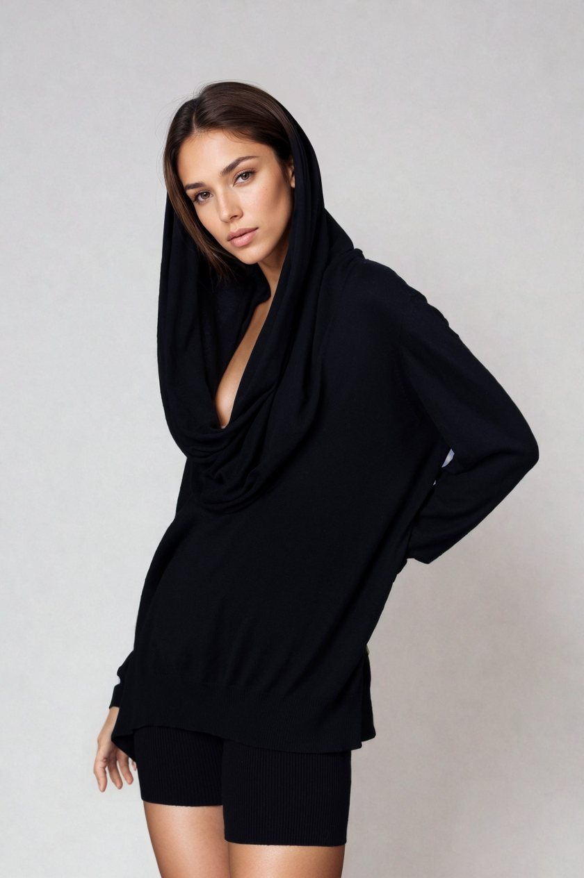 Elliott Hoodie in black