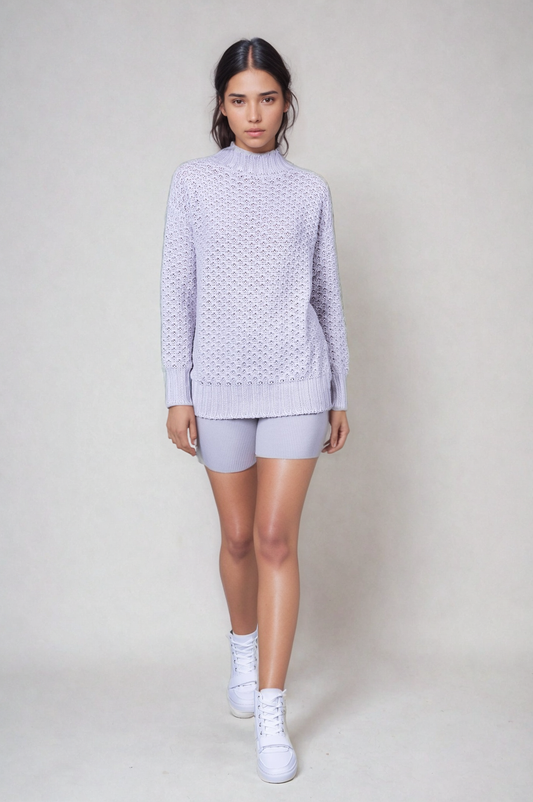 Long Sleeve Comfy-Sea Shell