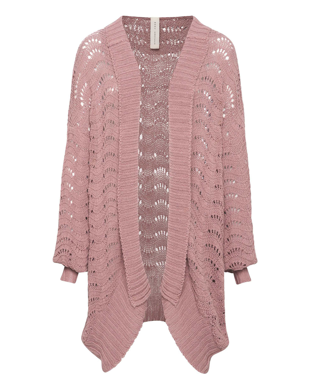 Fire Pit Cardigan-Dusty rose