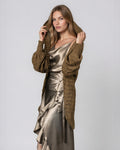 Fire Pit Cardigan-Moss