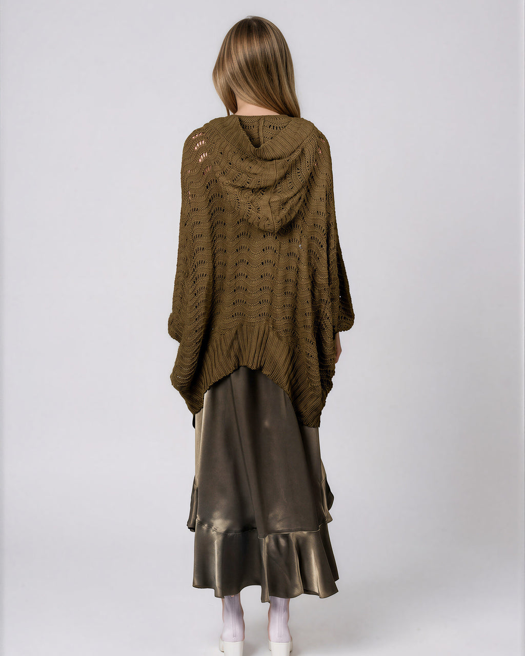 Fire Pit Cardigan-Moss