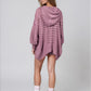 Fire Pit Cardigan-Dusty rose