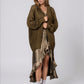 Fire Pit Cardigan-Moss