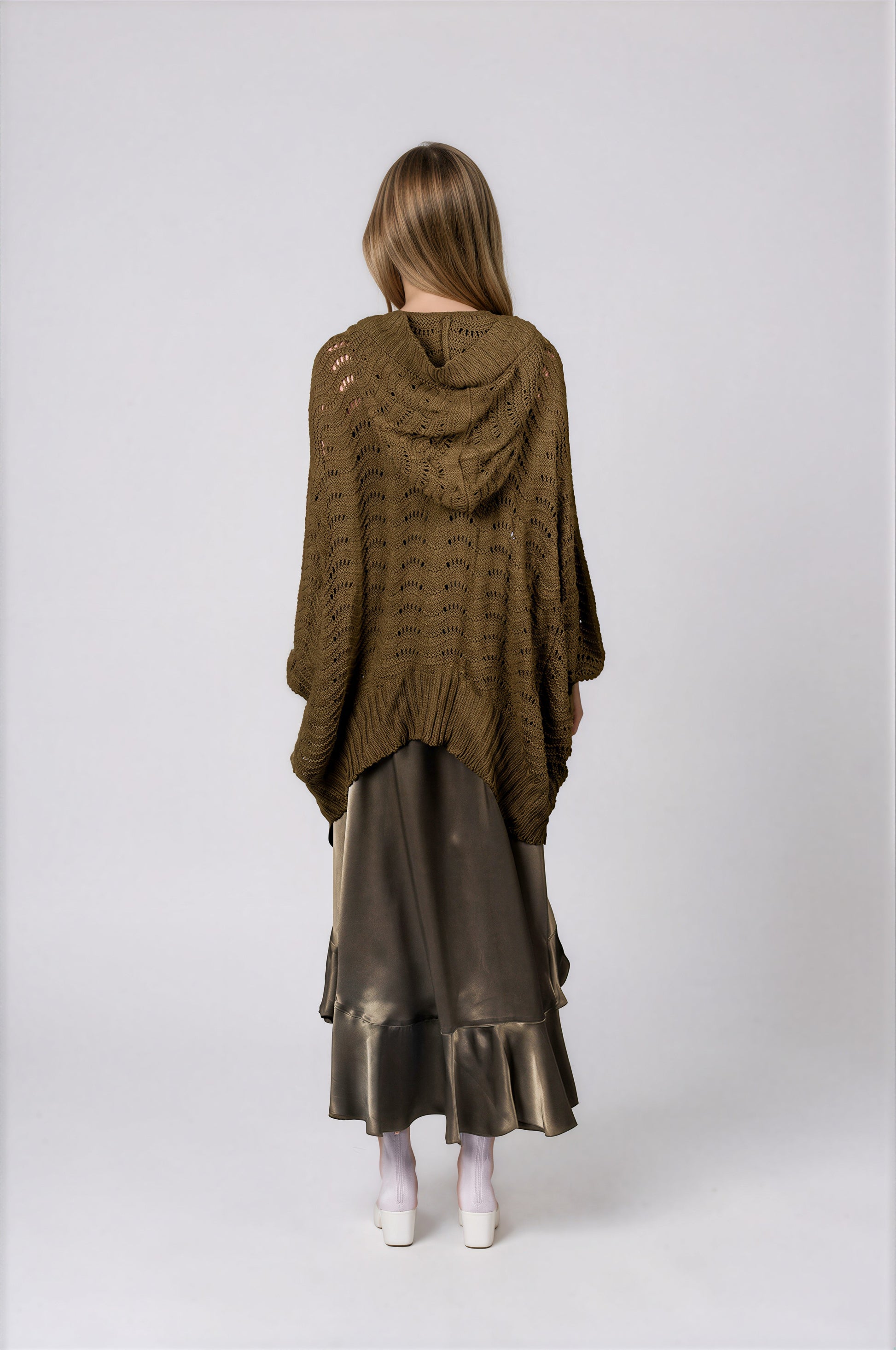 Fire Pit Cardigan-Moss