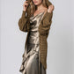 Fire Pit Cardigan-Moss