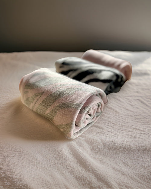Silk Cashmere Luxury Travel Blanket