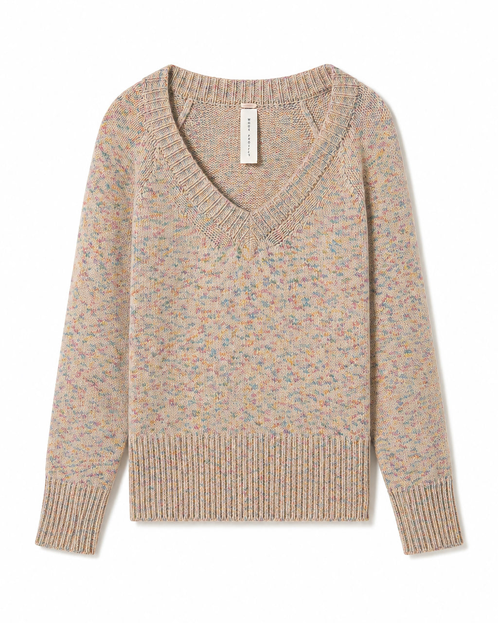 Deep V Neck Cashmere Jumper
