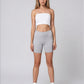 Classy Ribbed Biker Short