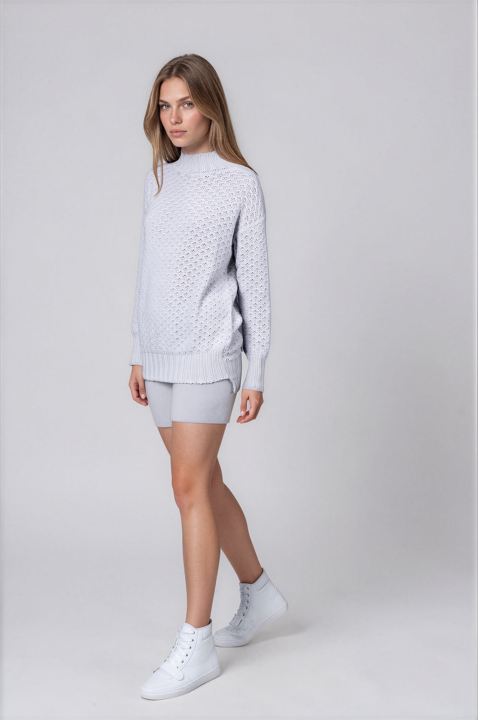 Long Sleeve Comfy-Sea Shell