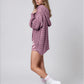 Fire Pit Cardigan-Dusty rose