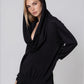 Elliott Hoodie in black