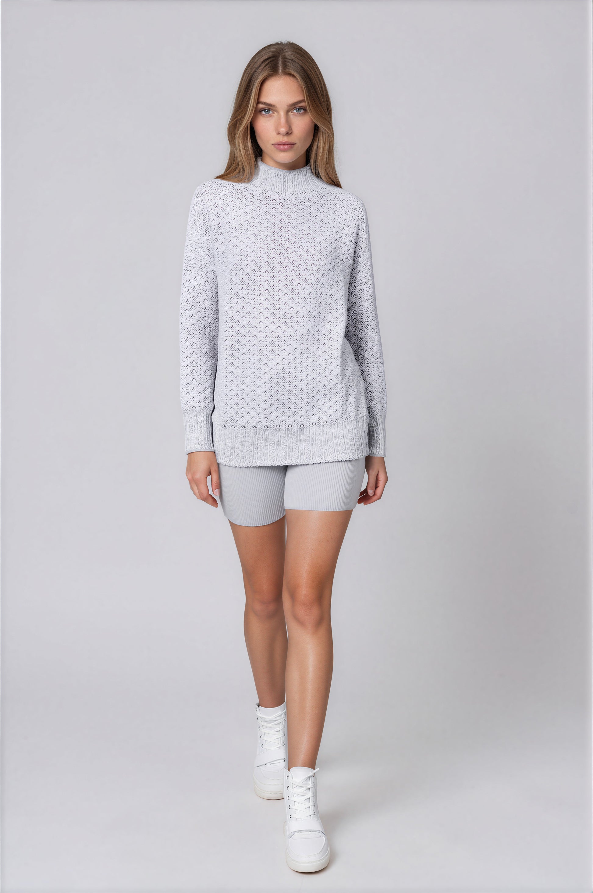 Long Sleeve Comfy-Sea Shell
