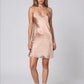Silk V Neck Dress