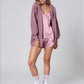 Fire Pit Cardigan-Dusty rose